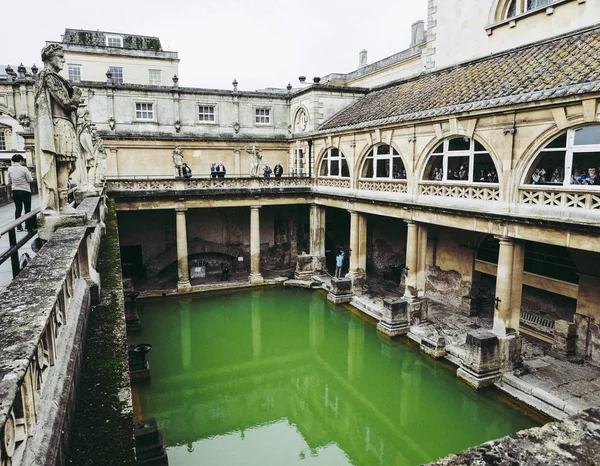 Bath Circa September 2016 Roman Baths Ancient Spa — Stock Photo, Image