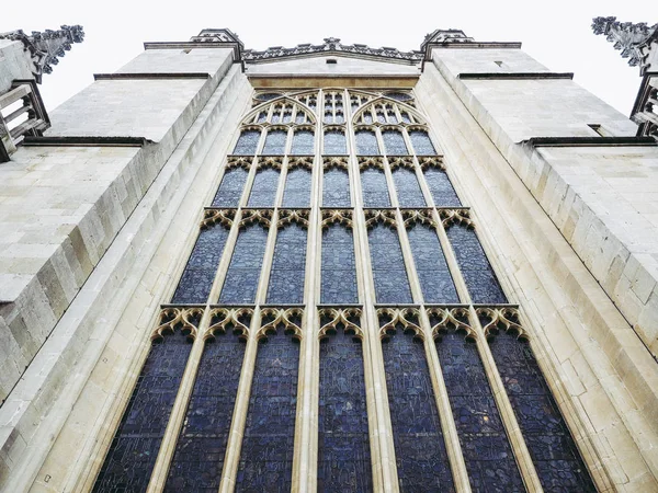 Bath Reino Unido Circa Septembro 2016 Abadia São Pedro São — Fotografia de Stock