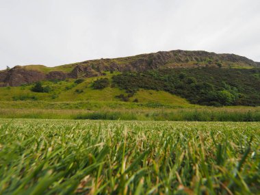 Arthur'un koltuk Holyrood Park Edinburgh, İngiltere