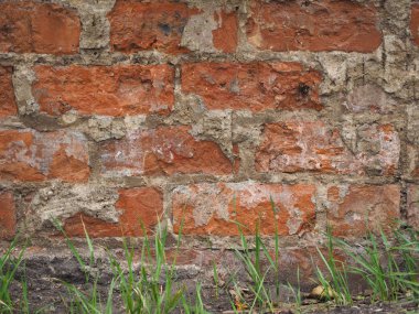 kırmızı tuğla duvar arka plan olarak kullanışlı