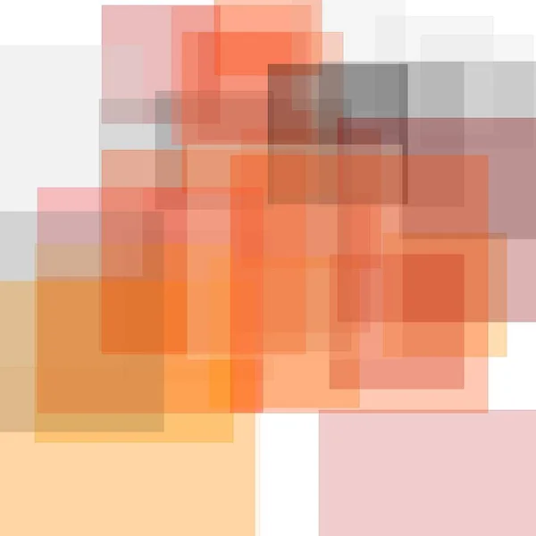 Αφηρημένη Μινιμαλιστικό Κόκκινο Γκρι Πορτοκαλί Εικονογράφηση Τετράγωνα Χρήσιμο Φόντο — Φωτογραφία Αρχείου