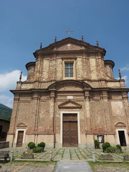 Chiesa San Genesio Corio Canavese — Foto Stock