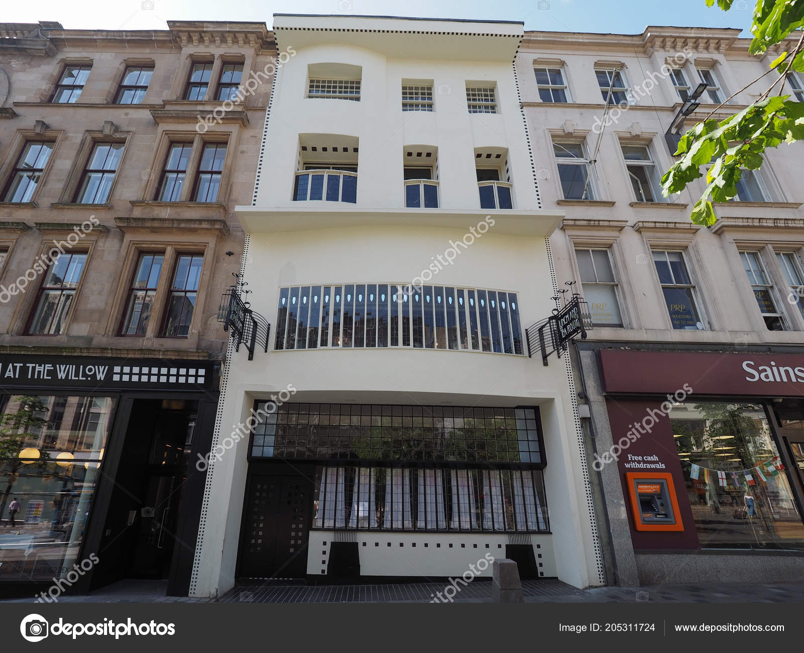Glasgow Circa June 2018 Willow Tearooms Designed Architect