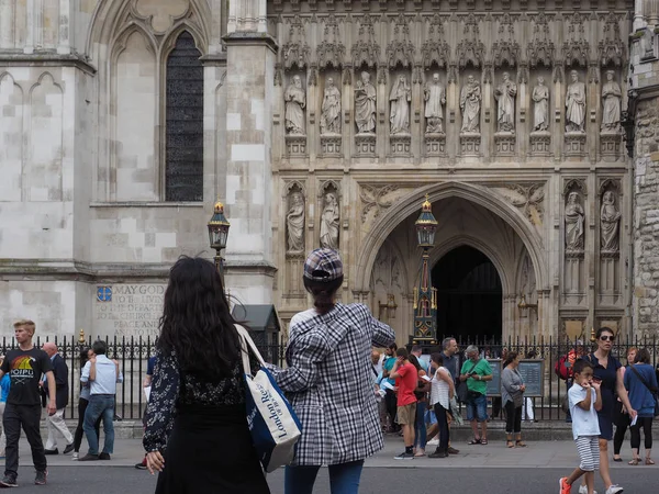 Londres Reino Unido Circa Junio 2018 Iglesia Anglicana Abadía Westminster —  Fotos de Stock