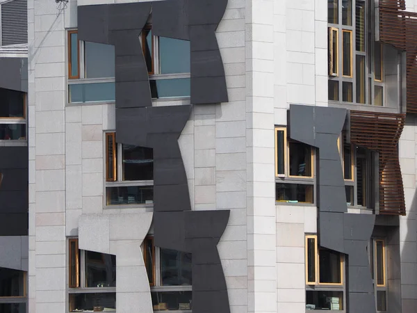 Edinburgh Circa June 2018 Scottish Parliament Aka Parlamaid Alba Gaelic — Stock Photo, Image