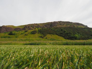 Arthur'un koltuk Holyrood Park Edinburgh, İngiltere