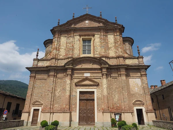 Chiesa San Genesio Corio Canavese — Foto Stock