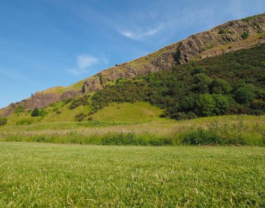 Arthur'un koltuk Holyrood Park Edinburgh, İngiltere