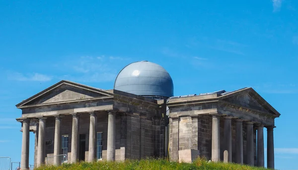 City Observatory Calton Hill Edimburgo Reino Unido — Fotografia de Stock