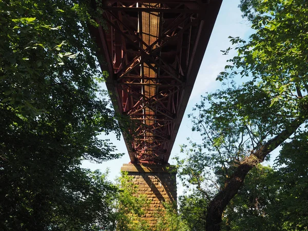 Vierte Brücke Freitragende Eisenbahnbrücke Über Das Firth Four Gebaut 1882 — Stockfoto