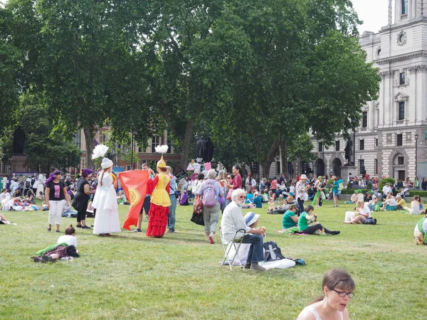 Londres Royaume Uni Circa Juin 2018 Suffrage Féminin 100 Ans — Photo