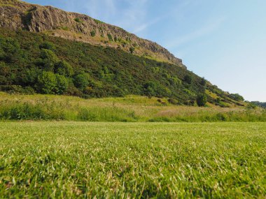 Arthur'un koltuk Holyrood Park Edinburgh, İngiltere