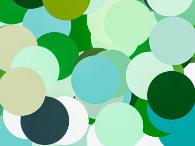 daireler bir arka plan olarak yararlı ile dokulu soyut minimalist yeşil şekil