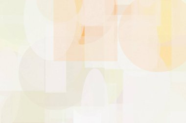 Soyut minimalist kahverengi sarı illüstrasyon çember ve elips kareler ve dikdörtgenler arka plan olarak yararlı ile dokulu