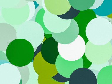 daireler bir arka plan olarak yararlı ile dokulu soyut minimalist yeşil şekil