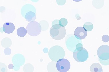 dokulu bir arka plan olarak yararlı daireler ile soyut minimalist mavi illüstrasyon