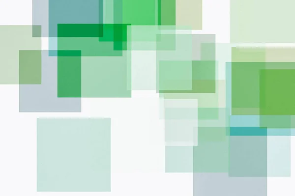 テクスチャを背景として有用な正方形の抽象的なシンプルな緑のイラスト — ストック写真