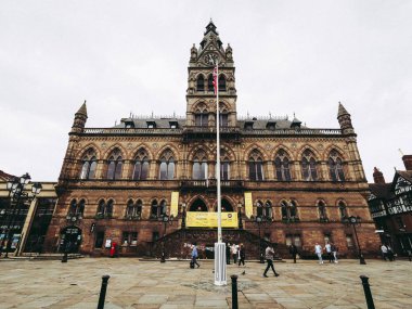 Chester, İngiltere - Haziran 2016 yaklaşık: Chester Belediye Binası