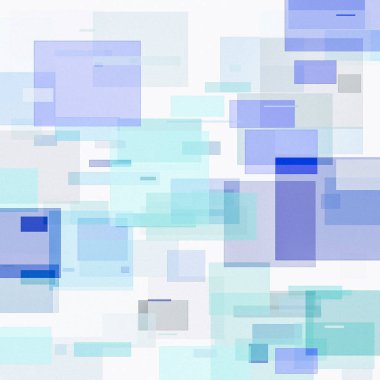 Soyut minimalist gri mavi illüstrasyon kareler arka plan olarak yararlı ile dokulu