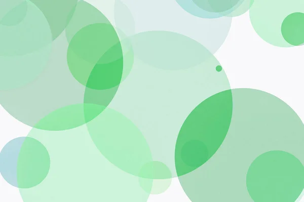 Texturerat Abstrakt Minimalistisk Grön Illustration Med Cirklar Användbar Som Bakgrund — Stockfoto