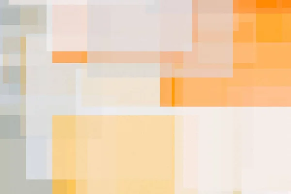 Texturerat Abstrakt Minimalistisk Grå Orange Illustration Med Rutor Användbart Som — Stockfoto