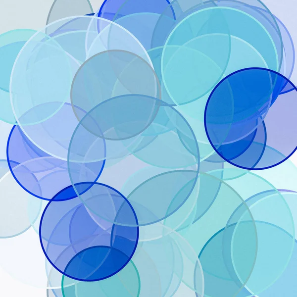 Texturou Abstraktní Minimalistické Modrý Obrázek Kruhy Užitečné Jako Pozadí — Stock fotografie
