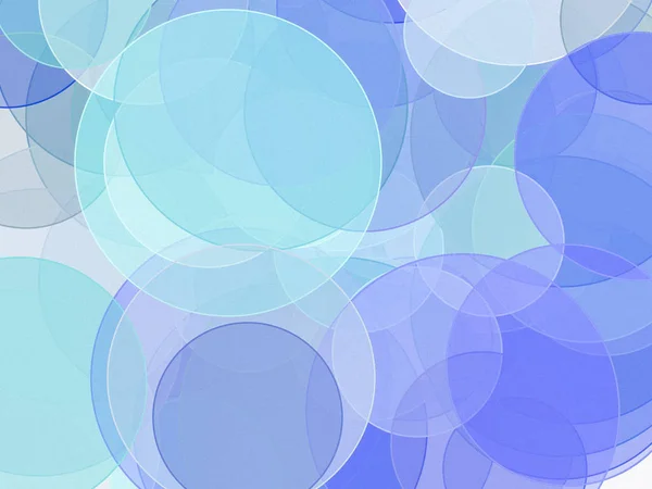 Texturizado Abstrata Ilustração Azul Minimalista Com Círculos Úteis Como Fundo — Fotografia de Stock