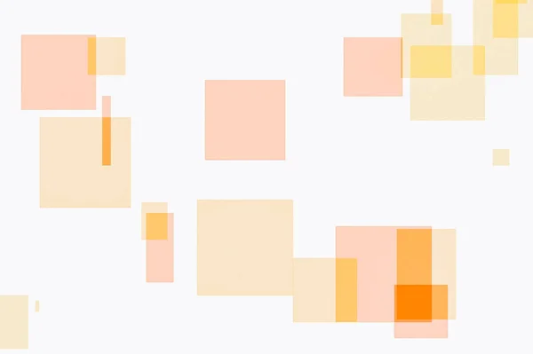 Getextureerde Abstract Minimalistisch Oranje Illustratie Met Rechthoeken Nuttig Als Achtergrond — Stockfoto