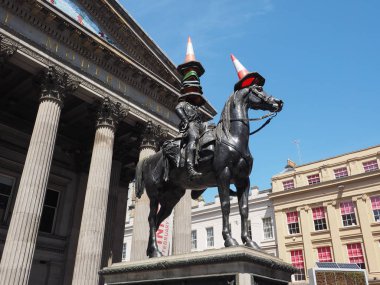 Glasgow, İngiltere - Haziran 2018 yaklaşık: Galeri Modern Sanat