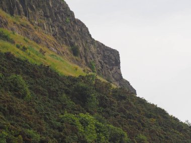 Arthur'un koltuk Holyrood Park Edinburgh, İngiltere