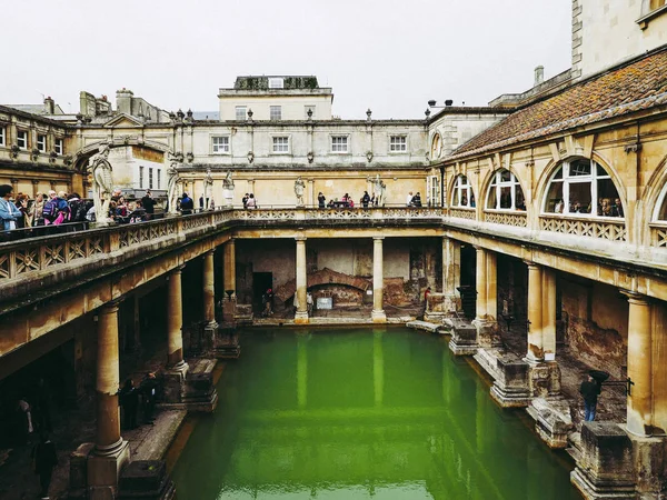 Bath Circa September 2016 Roman Baths Ancient Spa — Stock Photo, Image