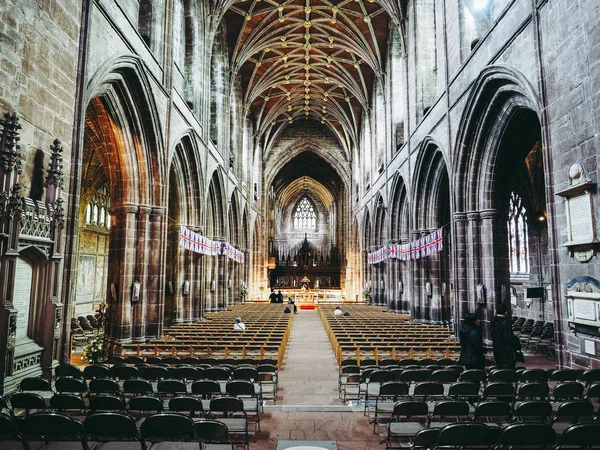 Chester Reino Unido Circa Junio 2016 Iglesia Catedral Anglicana Chester — Foto de Stock