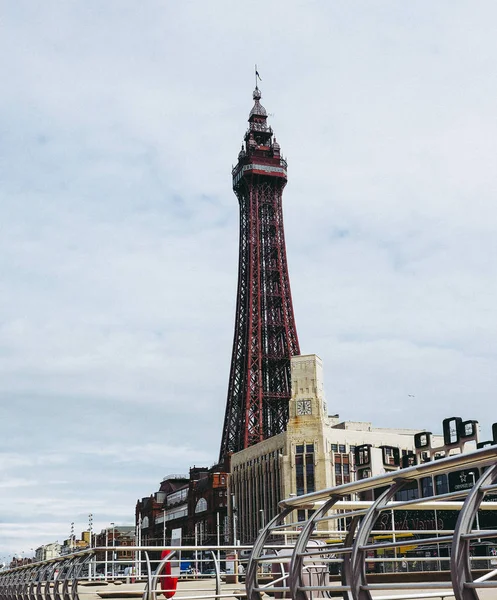 Blackpool Wielka Brytania Około Czerwca 2016 Blackpool Tower Park Rozrywki — Zdjęcie stockowe