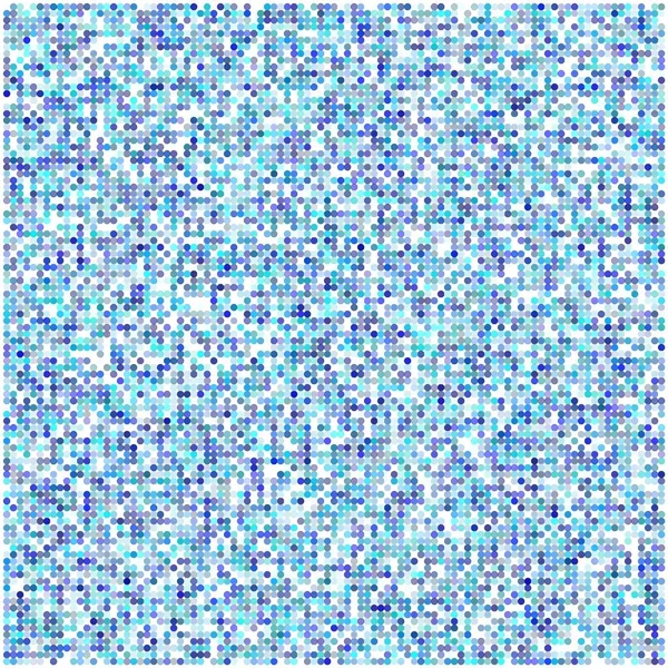 Daireler bir arka plan olarak yararlı ile soyut minimalist mavi illüstrasyon