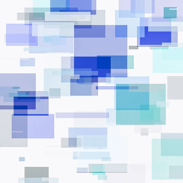 テクスチャを背景として有用な正方形の抽象的なミニマルな灰色青いイラスト — ストック写真