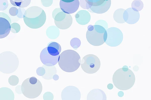 Getextureerde Abstract Minimalistisch Blauwe Illustratie Met Cirkels Nuttig Als Achtergrond — Stockfoto