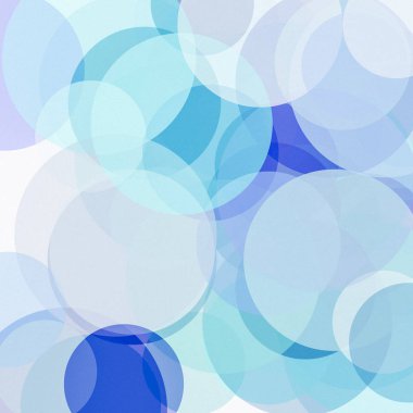 dokulu bir arka plan olarak yararlı daireler ile soyut minimalist mavi illüstrasyon