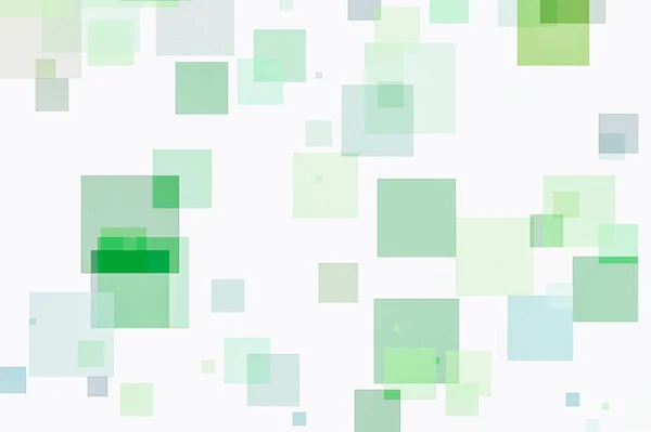 Texturerat Abstrakt Minimalistisk Grön Illustration Med Rutor Användbart Som Bakgrund — Stockfoto