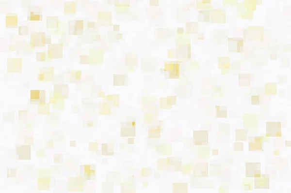 textured abstract minimalist yellow illustration with squares useful as a background