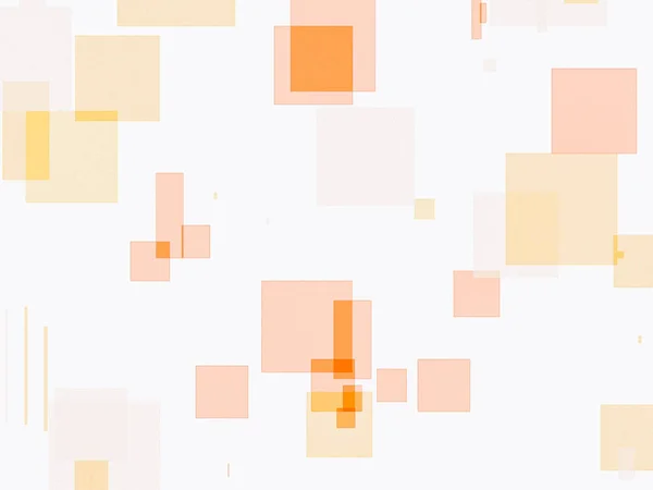 Texturerat Abstrakt Minimalistisk Orange Illustration Med Rutor Användbart Som Bakgrund — Stockfoto