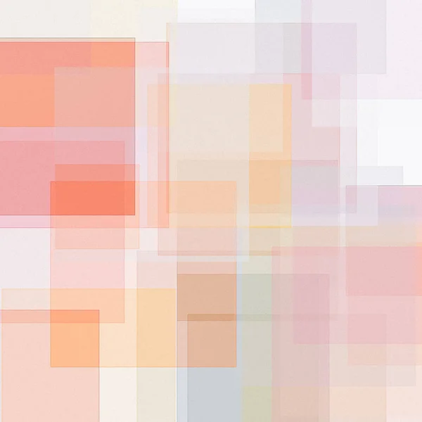 Texturerat Abstrakt Minimalistisk Röd Grå Orange Illustration Med Rutor Användbart — Stockfoto