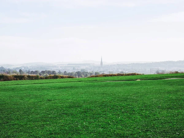 Panorama Paesaggistico Inglese Intorno Salisbury Inghilterra Regno Unito — Foto Stock