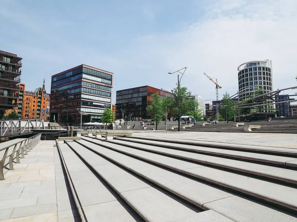 Hamburg Německo Cca Květen 2017 Čtvrť Hafencity Okrese Hamburg Mitte — Stock fotografie