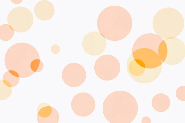 Texturerat Abstrakt Minimalistisk Orange Illustration Med Cirklar Användbar Som Bakgrund — Stockfoto