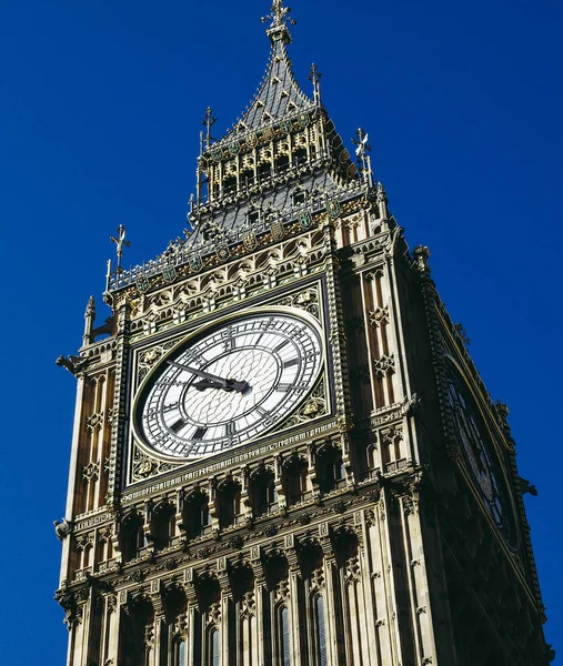 Биг Бен Здании Парламента Вестминстерский Дворец Лондон Великобритания — стоковое фото