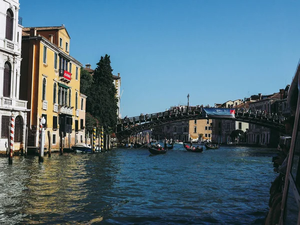 Venice Italy Circa September 2016 Canal Grande 그란데 — 스톡 사진