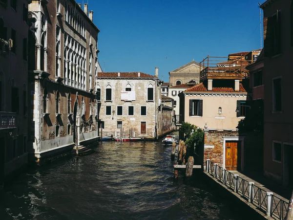 Wenecja Włochy Około Września 2016 Widok Wenecji Kanału — Zdjęcie stockowe