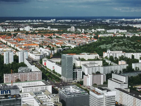 Берлин Германия Мая 2014 Вид Высоты Птичьего Полета Город Берлин — стоковое фото