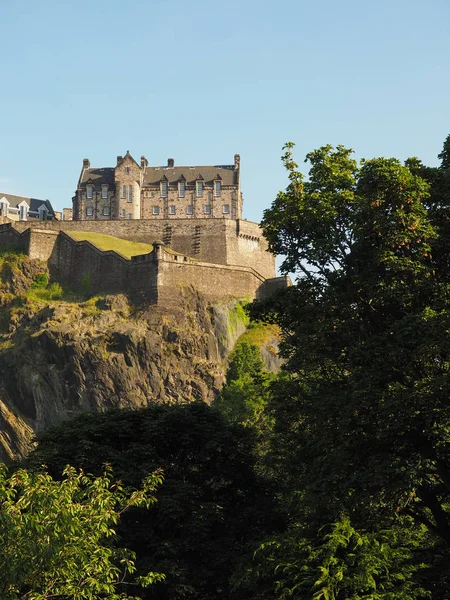 Edinburgh Castle Castle Rock Edinburgh Ngiltere — Stok fotoğraf