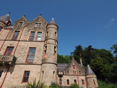 Belfast, İngiltere - Haziran 2018 yaklaşık: Belfast Castle mağara tepe üzerinde